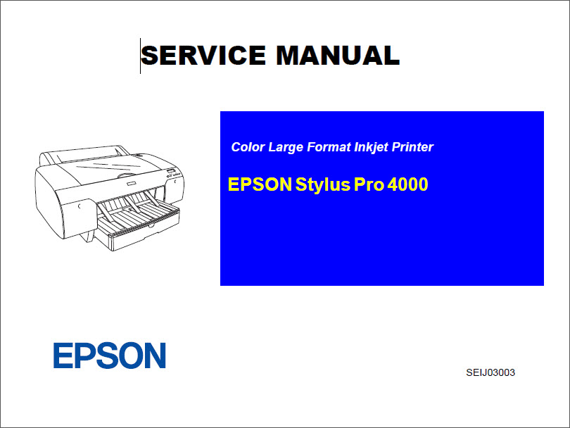 EPSON 4000 Service Manual-1